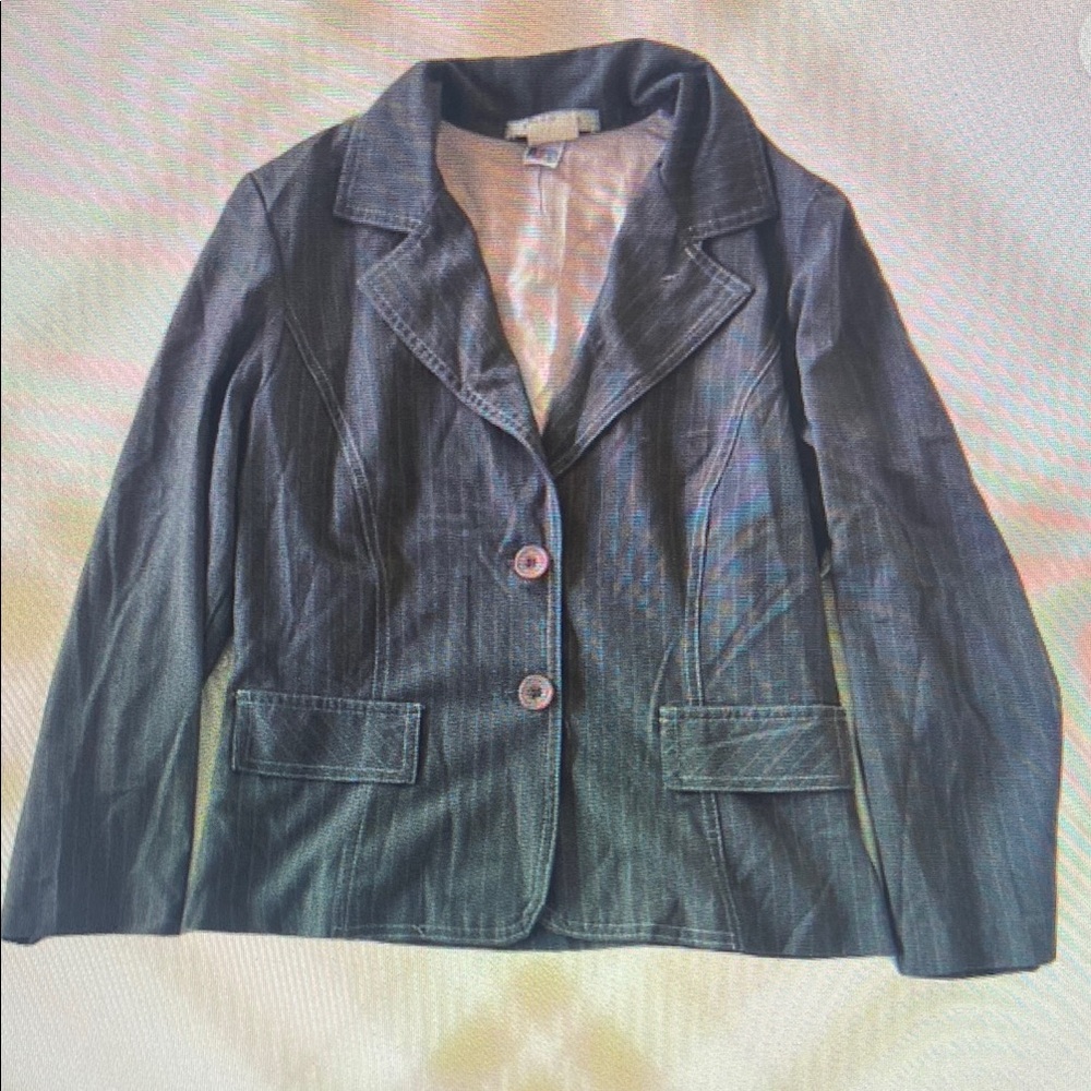 Women's Black Denim Jacket